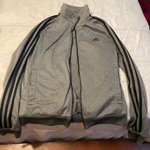 Adidas track men’s Gray Jacket